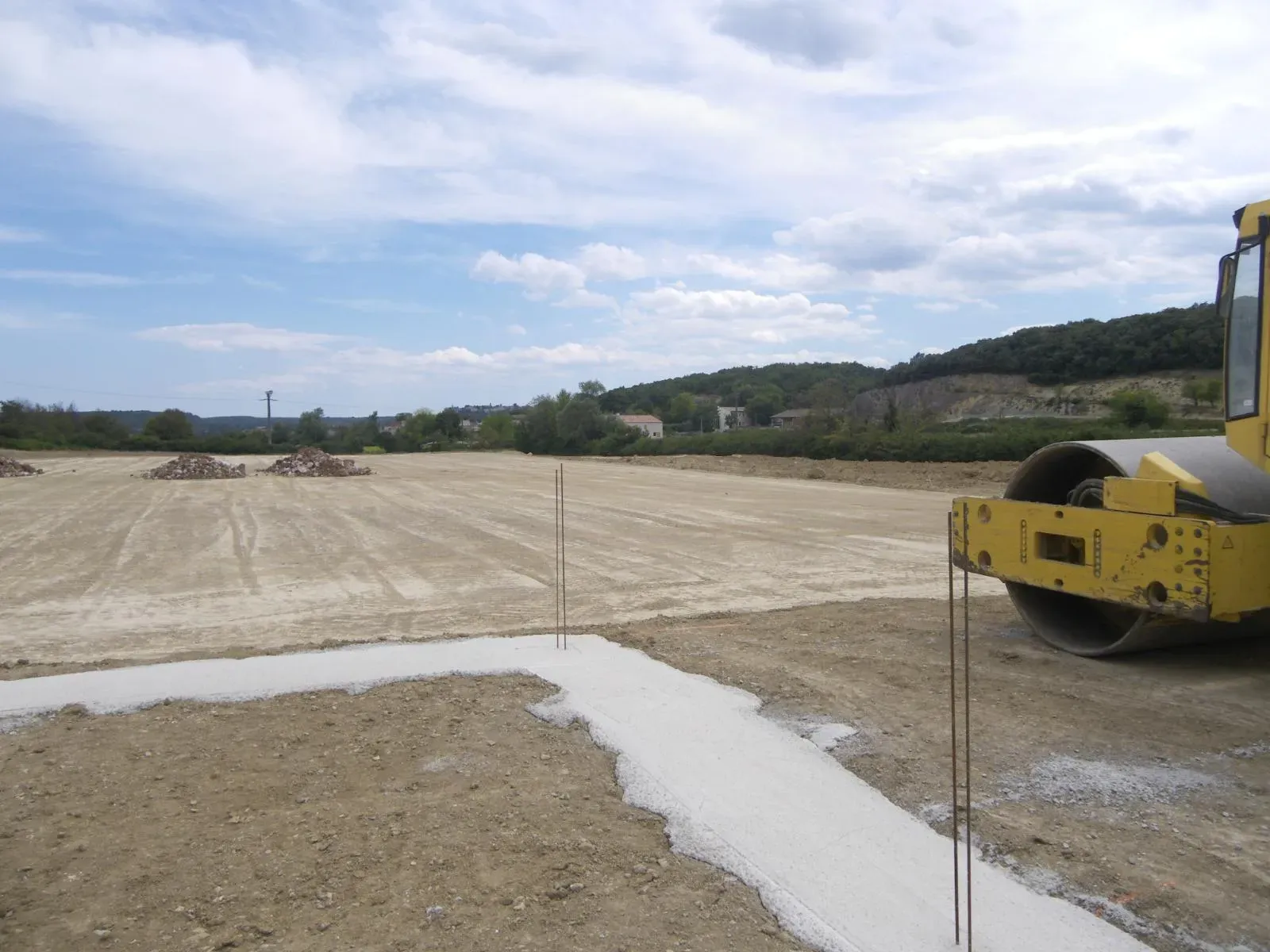 Travaux de nivellement