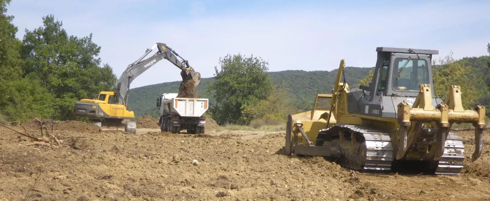 Travaux de terrassement