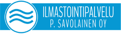 Ilmastointipalvelu P. Savolainen Oy-logo