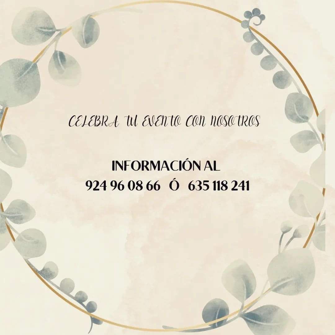 Una tarjeta con un círculo de hojas.