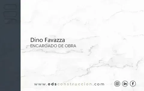 Una tarjeta de presentación con una imagen de una textura de mármol blanco.