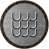 Des tuiles de toiture.