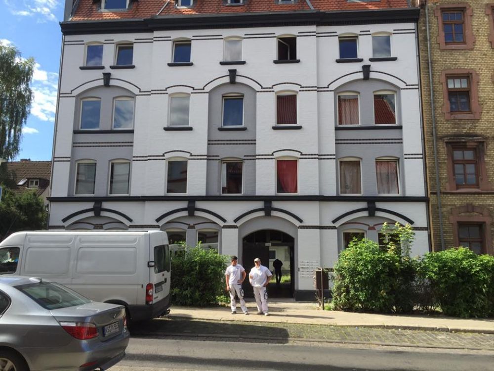 Von Malerbetrieb Garms verputztes Haus