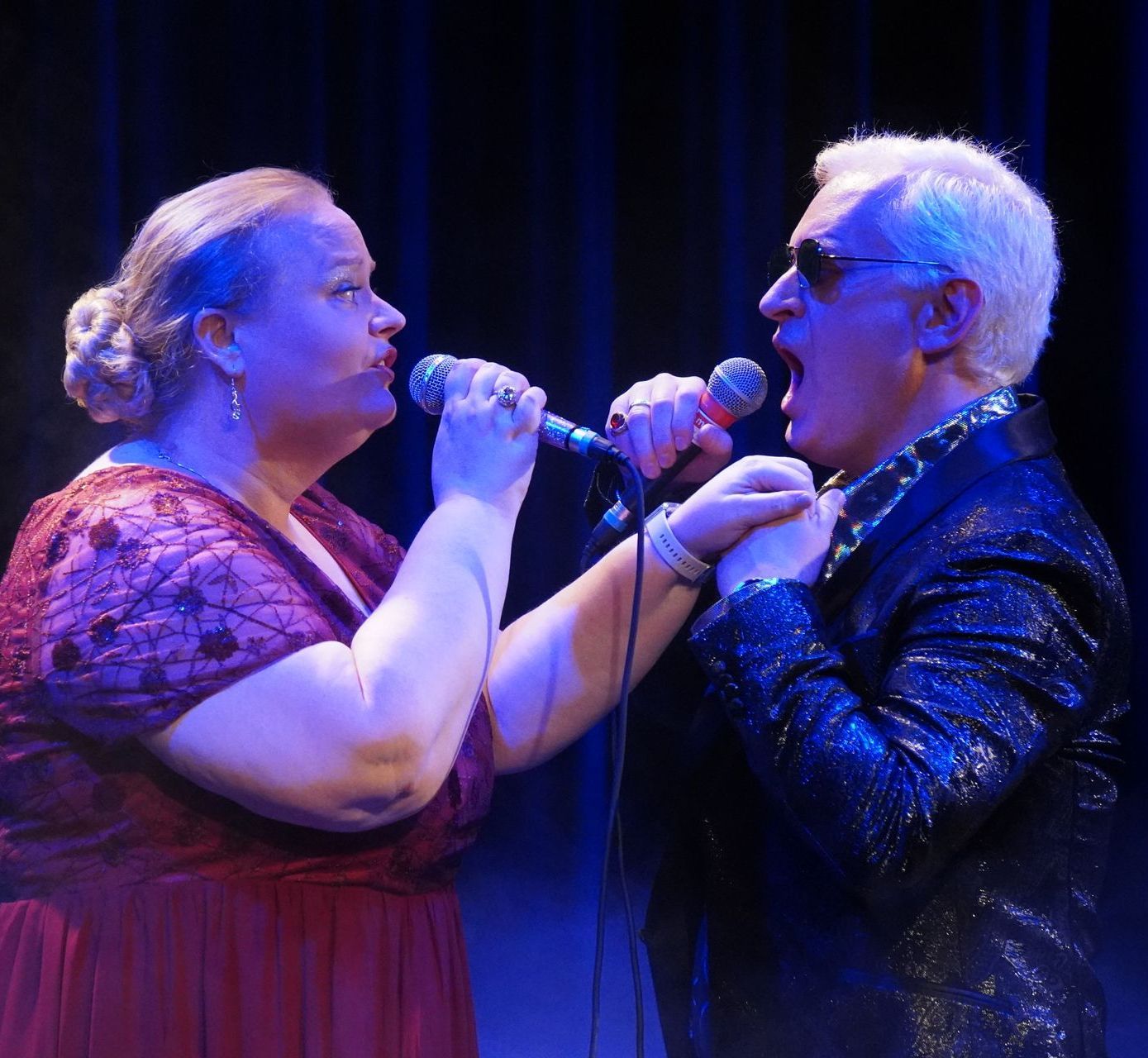 Meike Pöther und Chris Murray