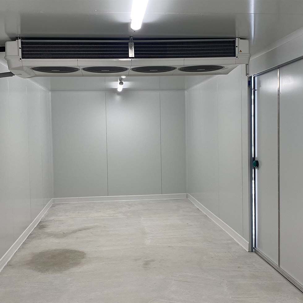 Chambre froide réalisé par crystal froid