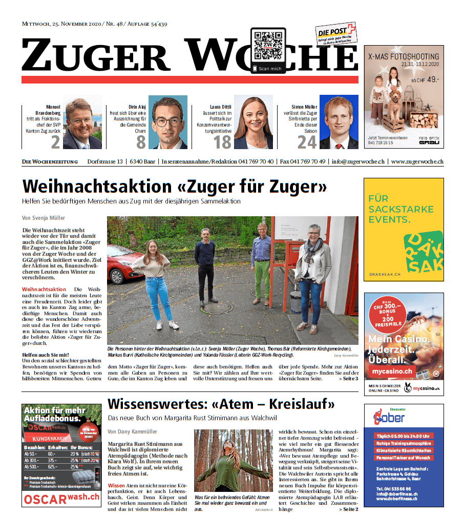 Buch Atem Kreislauf - Margarita Rust Stirnimann