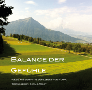 Poesie Buch Balance der Gefühle - Margarita Rust Stirnimann in Walchwil
