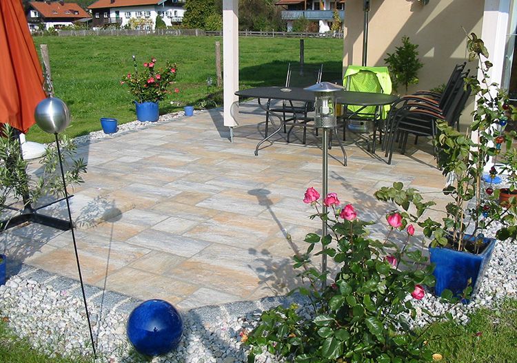 Neubau einer Terrasse