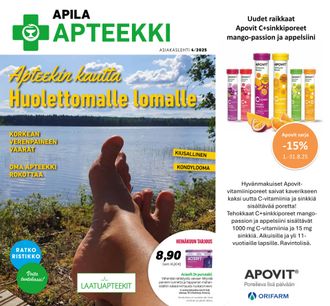 Heinä- ja elokuun Laatuapteekit lehti