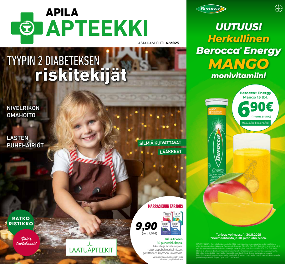 Syys- ja lokakuunkuun Laatuapteekit lehti