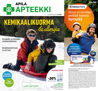 Syys- ja lokakuunkuun Laatuapteekit lehti