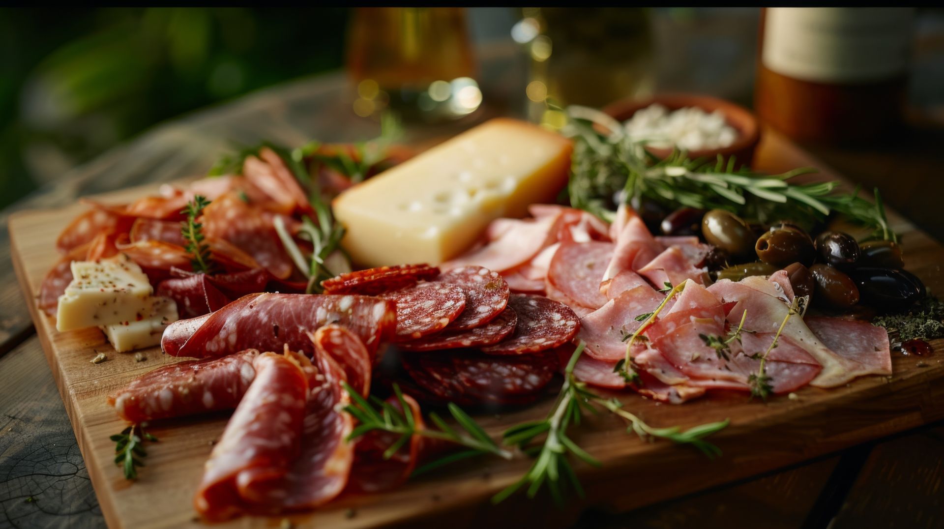 Plateau de charcterie et de fromage