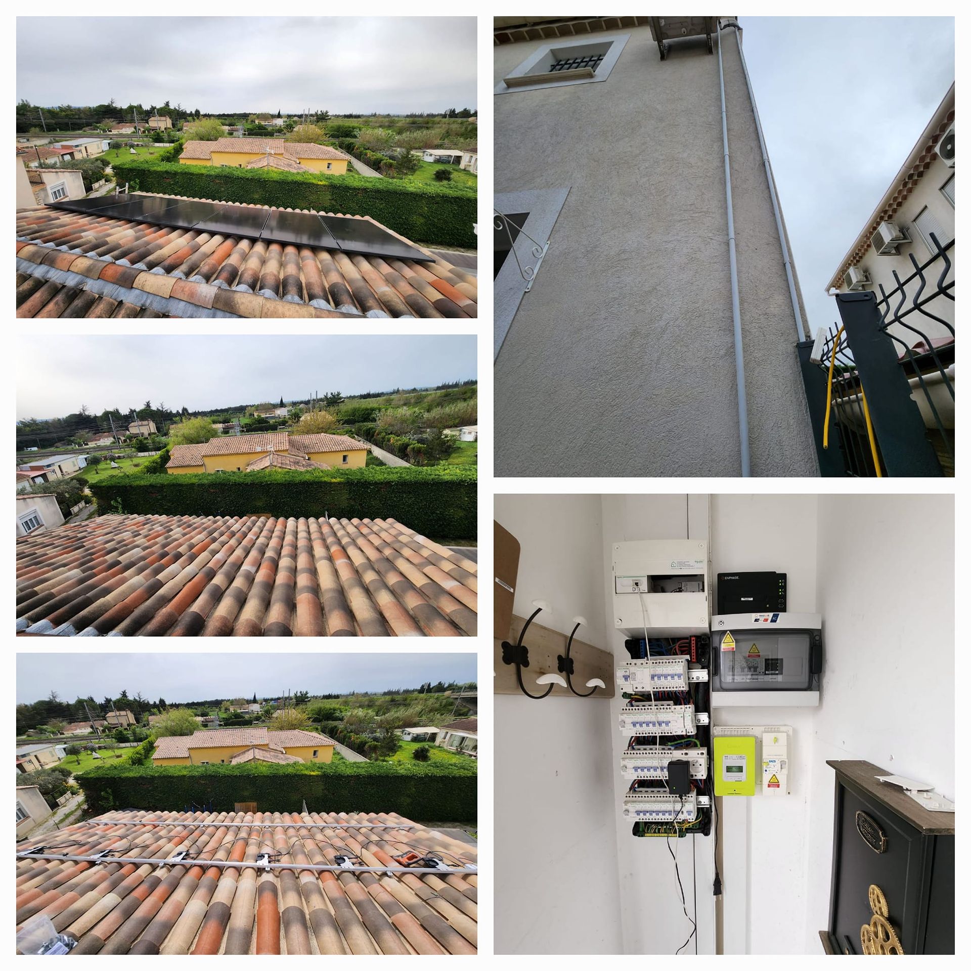 Installation panneaux photovoltaïques