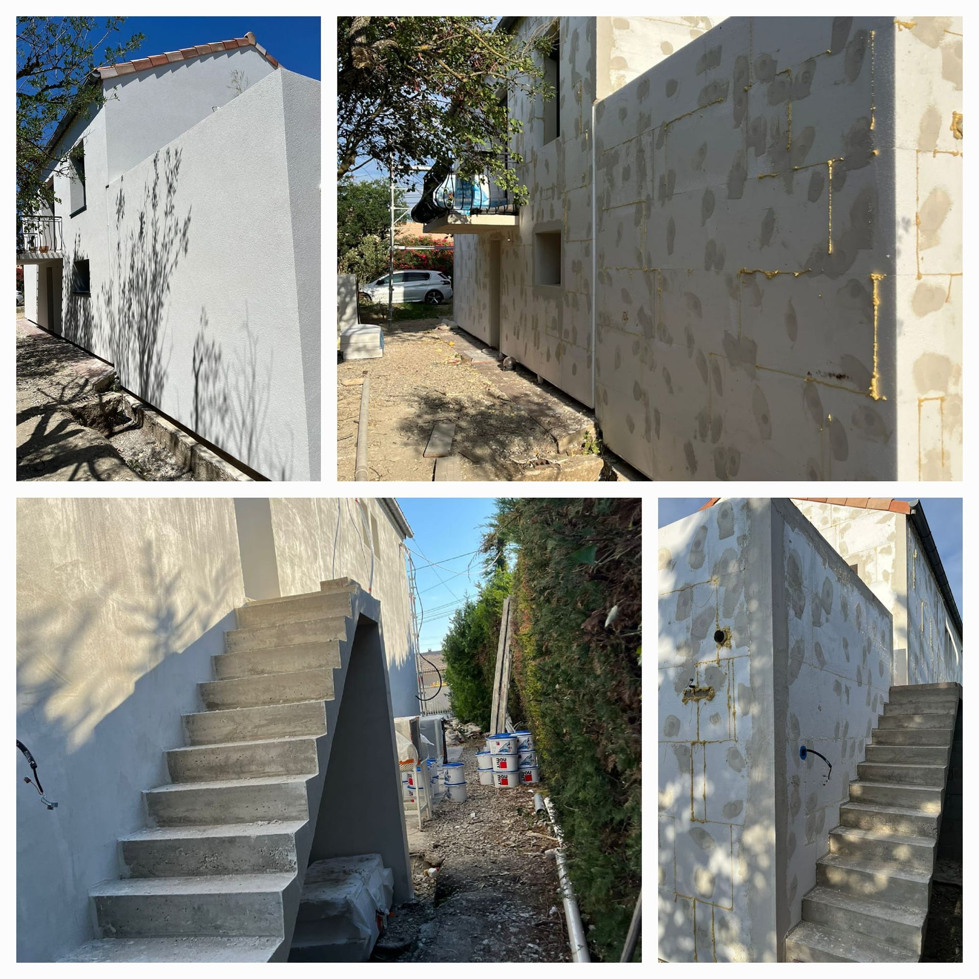 Isolation des murs par l'extérieur