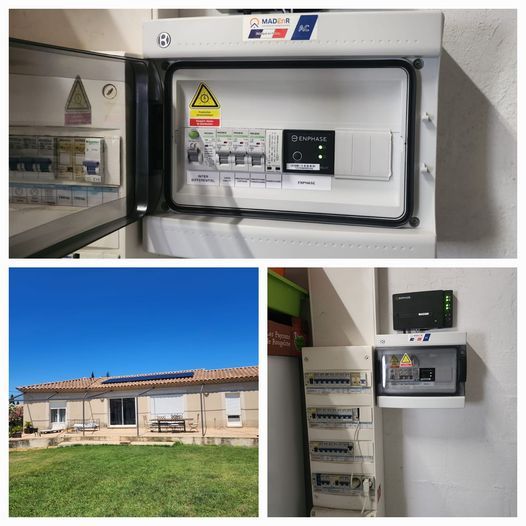 Installation de panneaux photovoltaïque