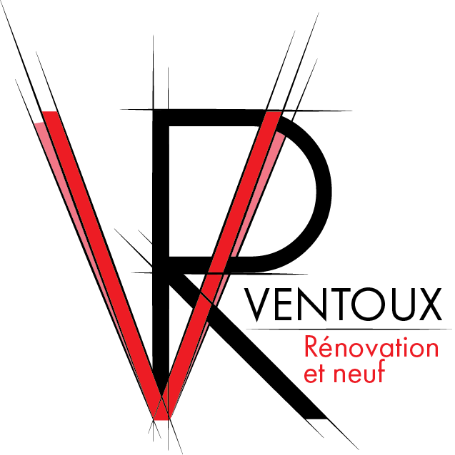 Logo avec baseline de l'entreprise Ventoux Rénovation
