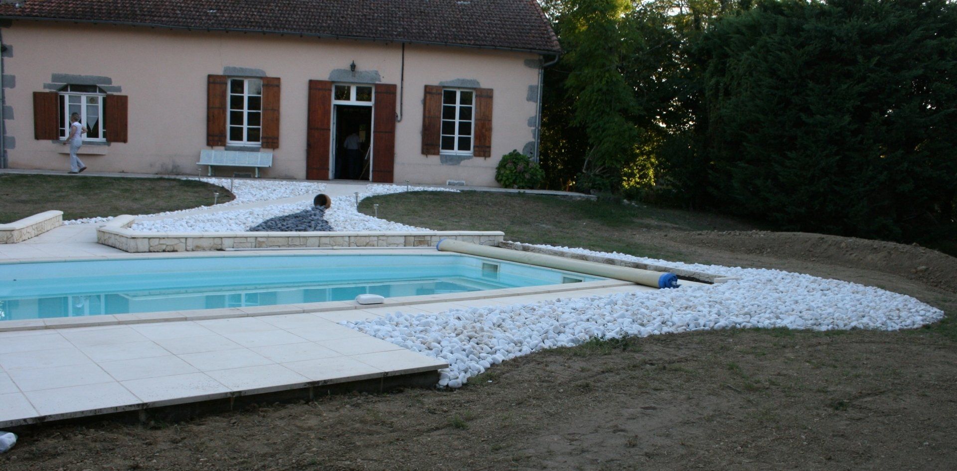 Bord de piscine