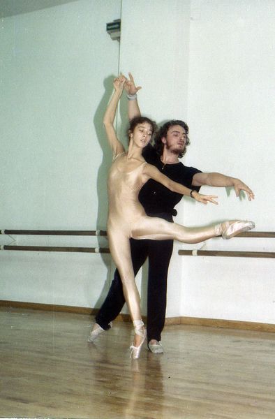 Pareja de bailarines