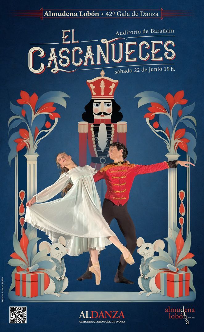 Cartel de la gala 2024, en la que Almudena Lobón estrenó su Cascanueces