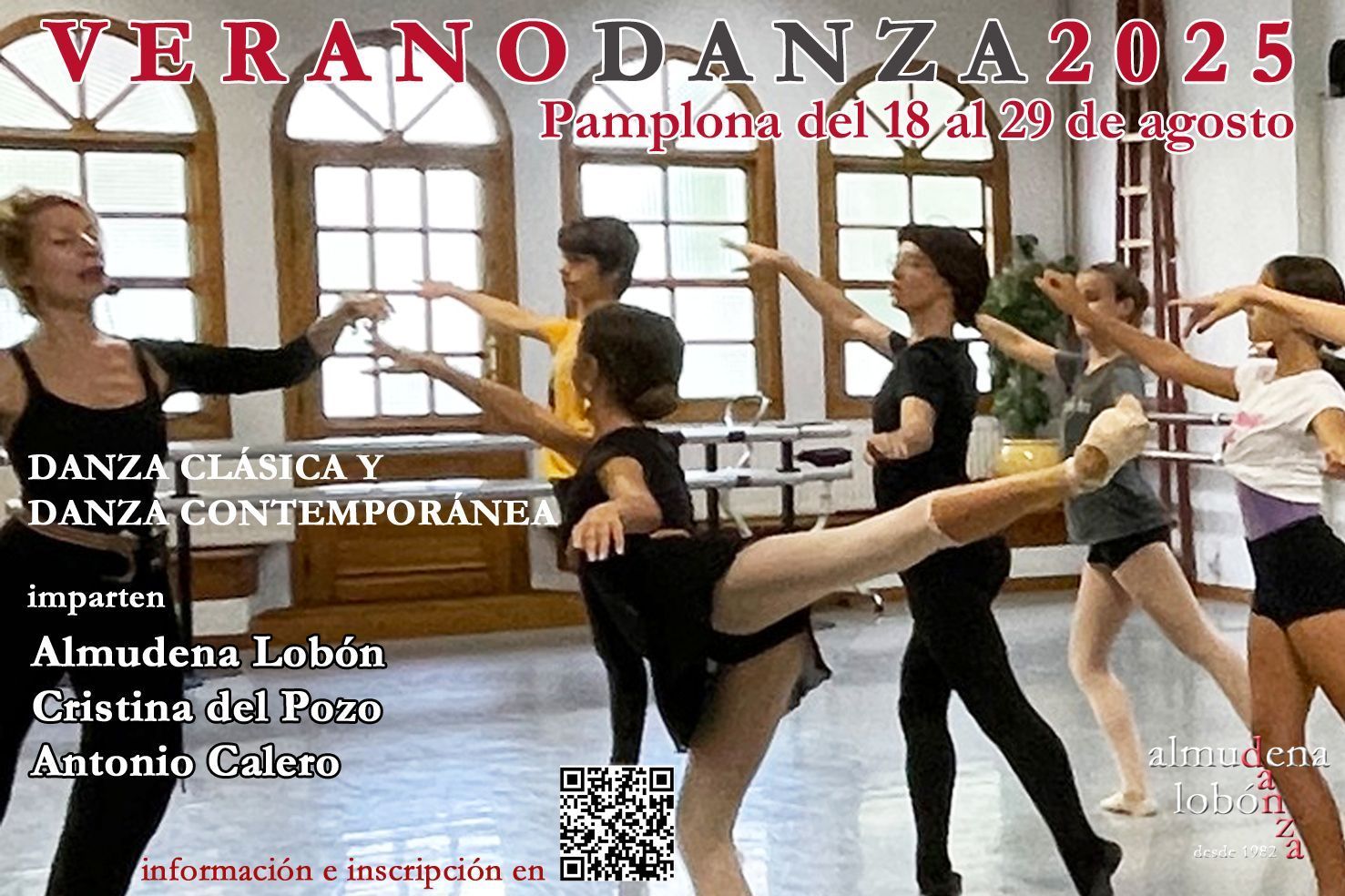 Cursillo de Semana Santa 2025, en programa clases de ballet nivel avanzado impartidas por Almudena Lobón