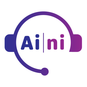 Logo, jossa on violetti teksti