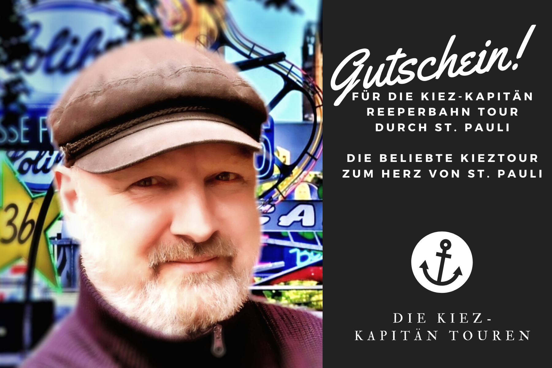 Gutschein Kiez-Kapitän Reeperbahn & Beatles Kieztour