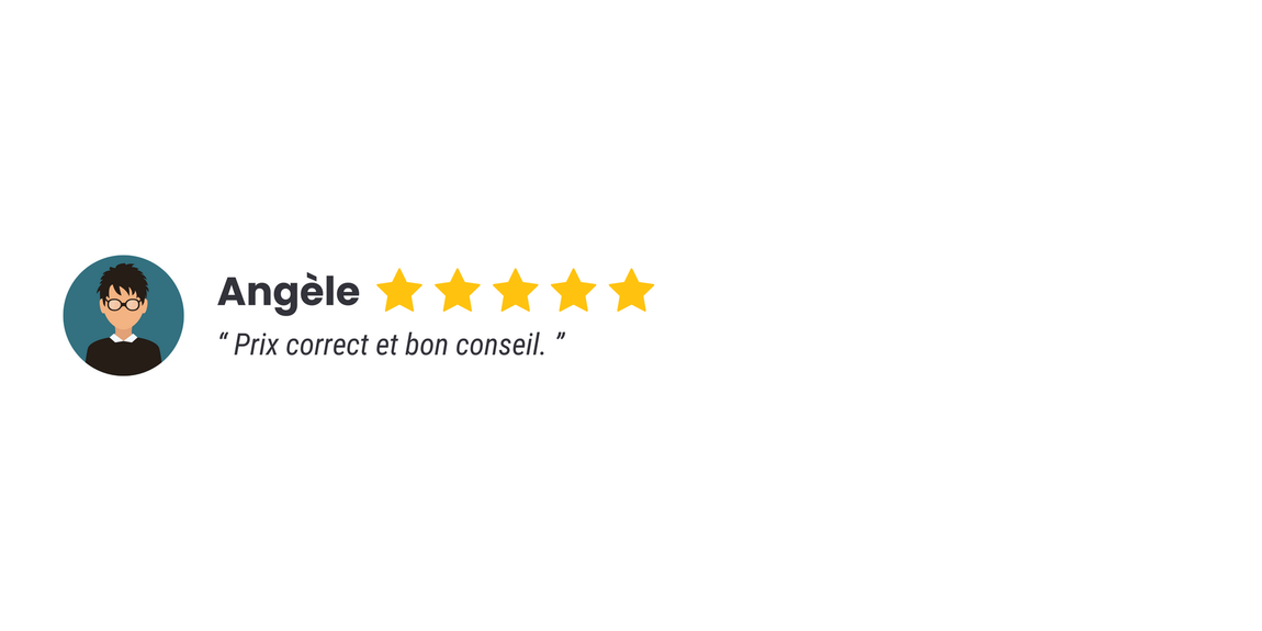 Avis de Angèle : 