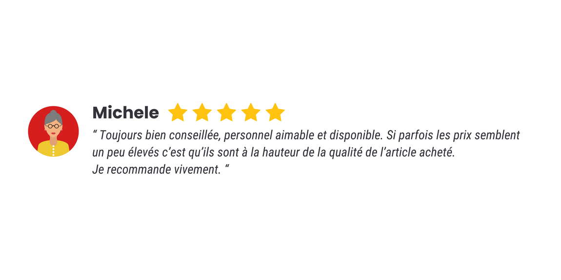 Avis de Michele : 