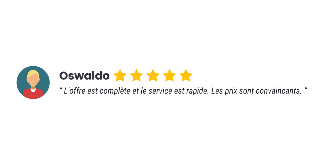 Avis de Oswaldo : 
