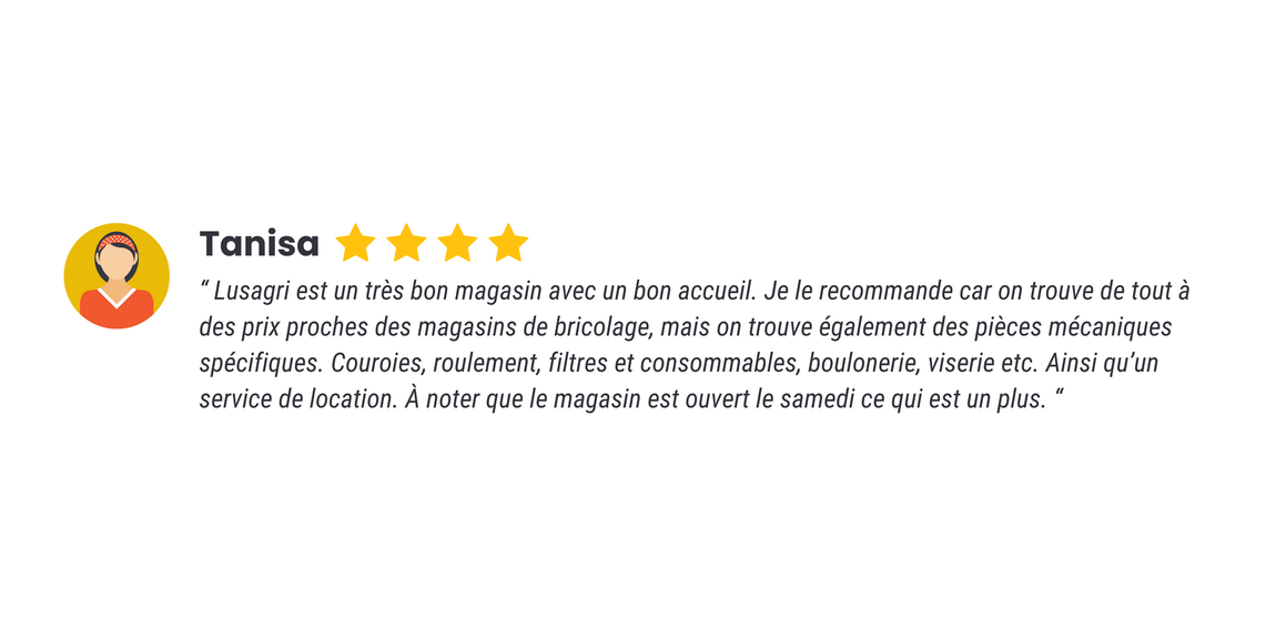Avis de Tanisa : 
