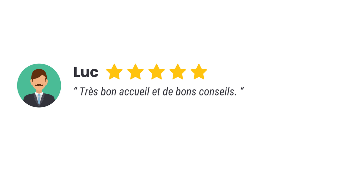 Avis de Luc : 