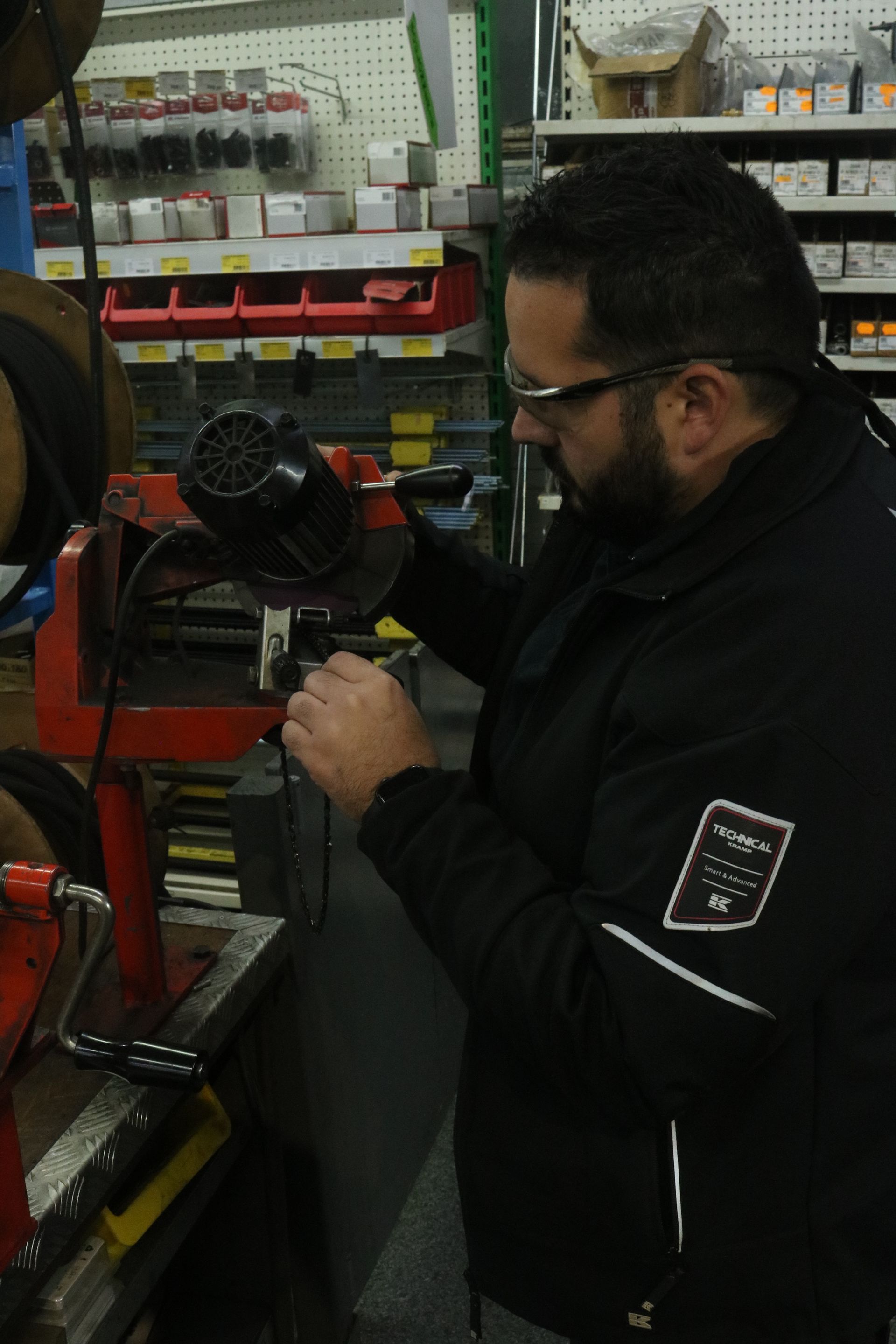 Jérôme chef d'atelier au SAV Réparations