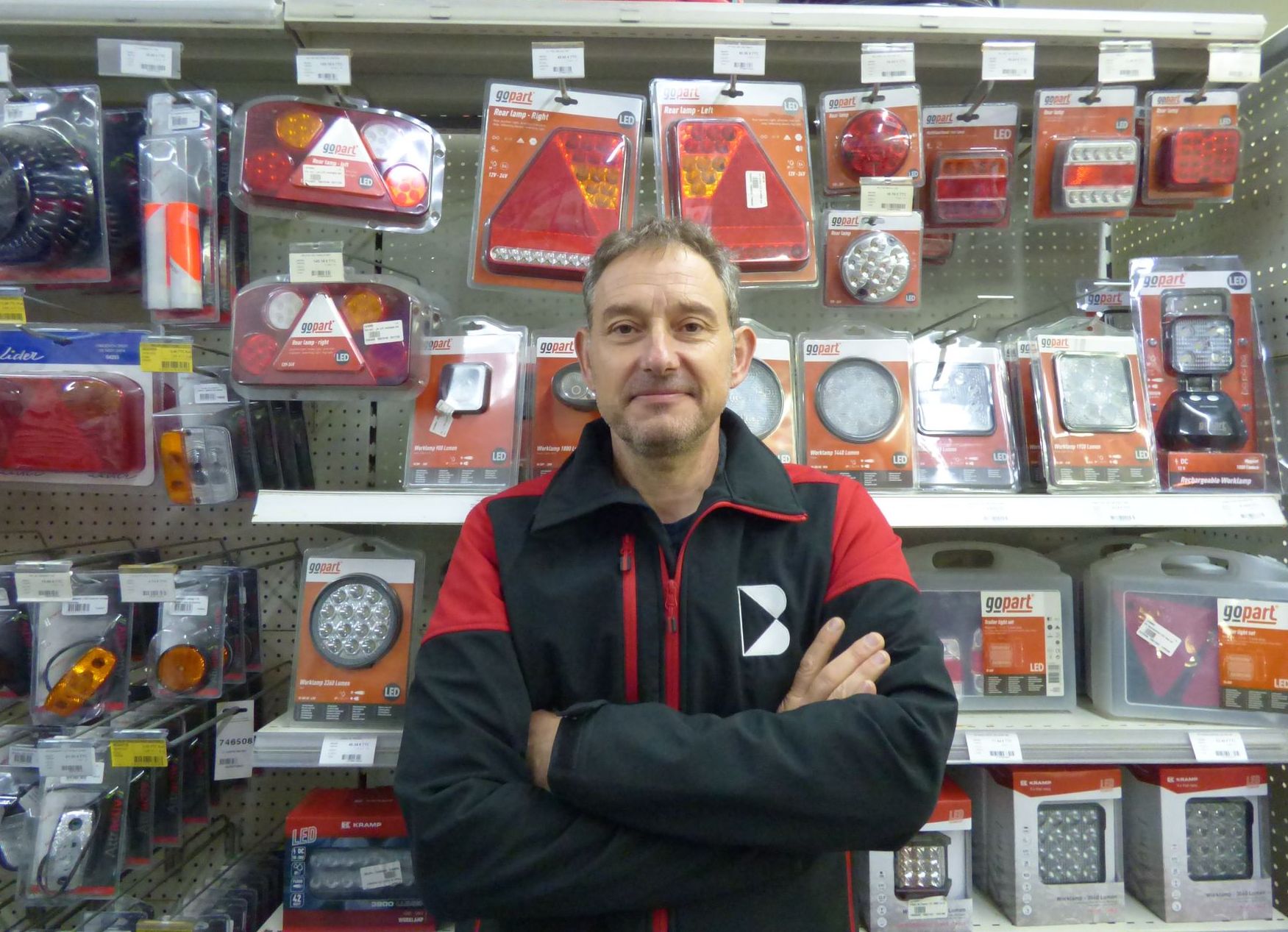 Photo de trombinoscope : Patrick, Responsable des rayons agriculture, batteries, bois et plomberie