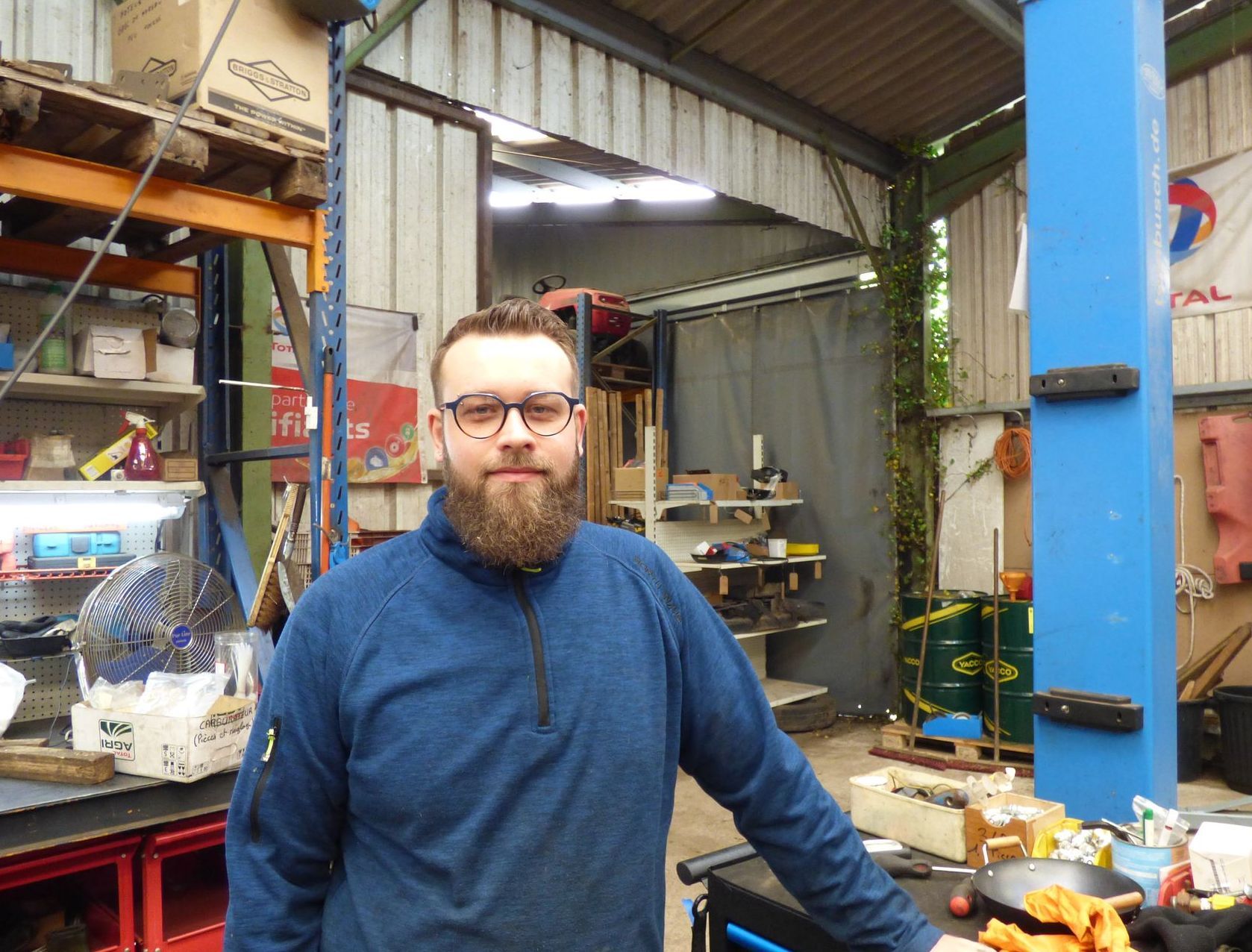 Photo de trombinoscope : Alexandre, Mécanicien motoculture