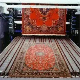 Endkontrolle / Verpacken Teppich