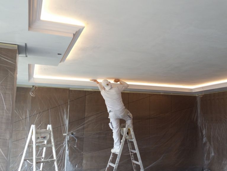 Rafraîchissement plafond et faux-plafond led - EL PINTOR