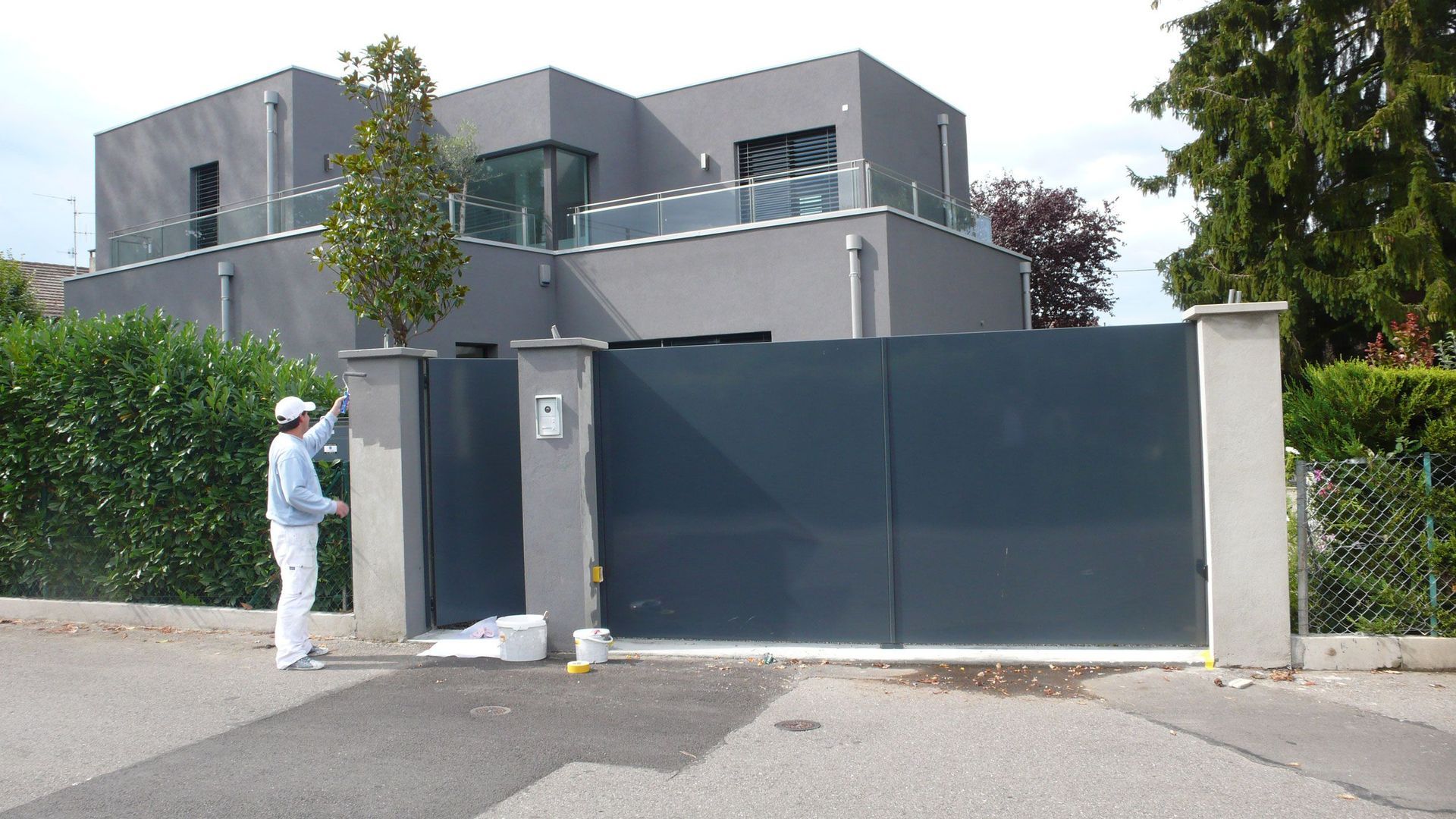 Rénovation portail extérieur EL PINTOR Genève