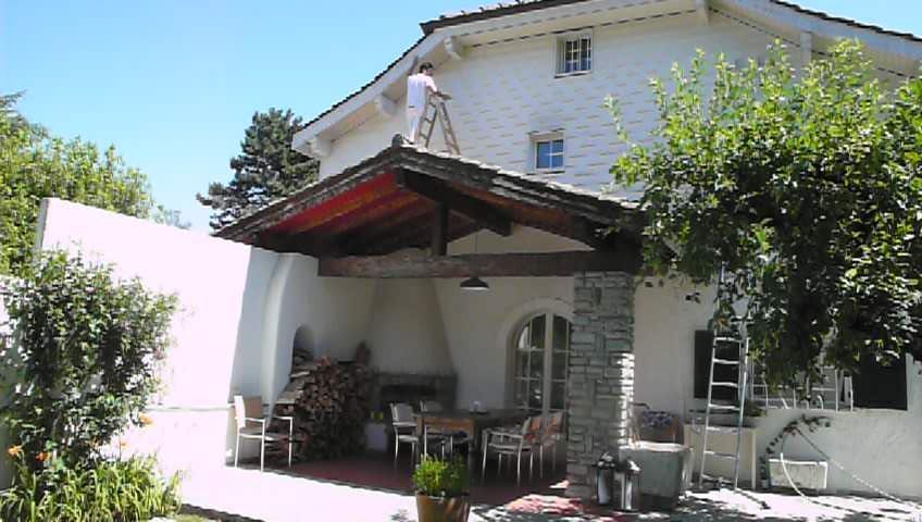 Réparation et rénovation d'un avant toit - EL PINTOR