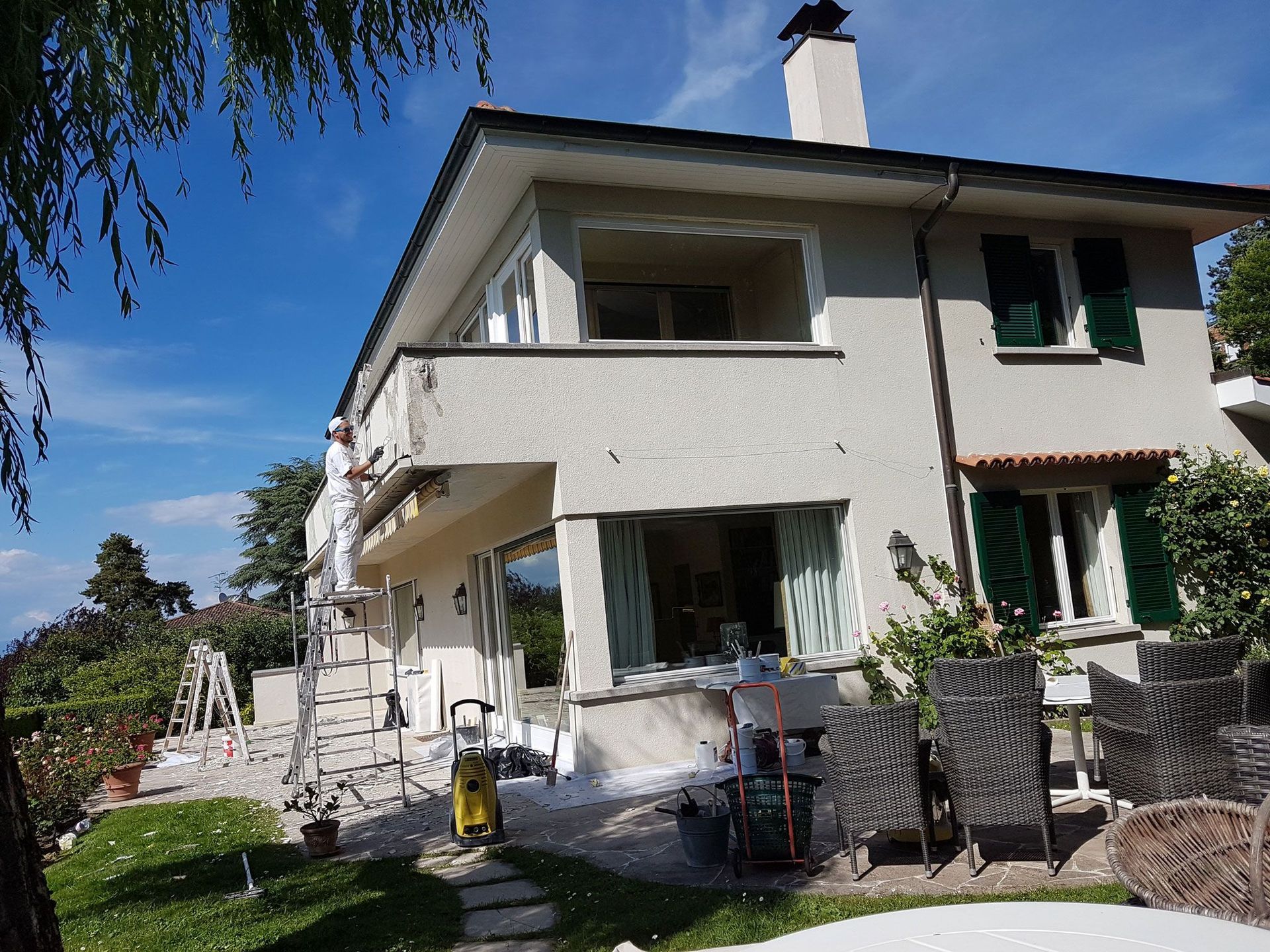 Rénovation façade EL PINTOR Genève