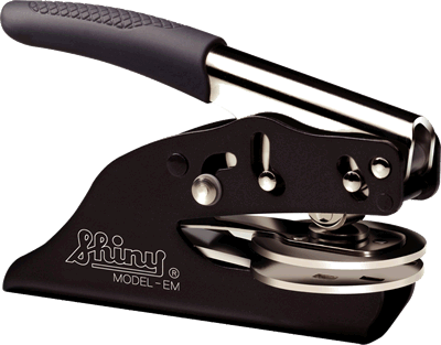 Pince à gaufrer avec poignée