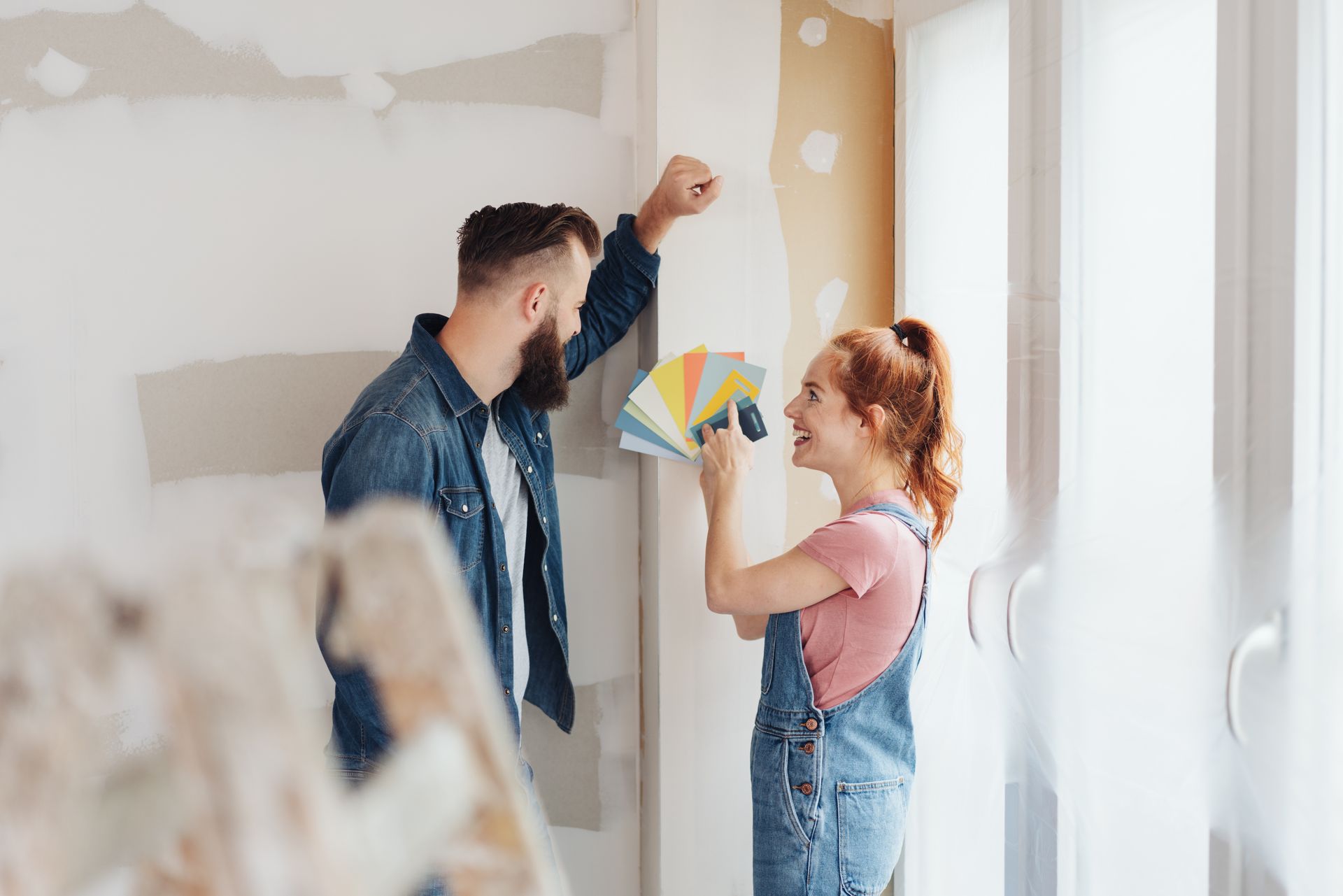Choix des couleurs pour des travaux de peinture intérieure et rénovation murale