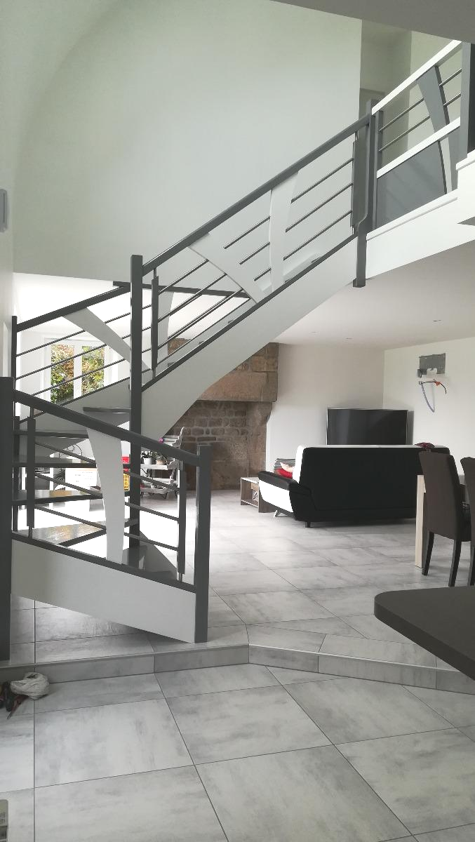 Escalier en aluminium