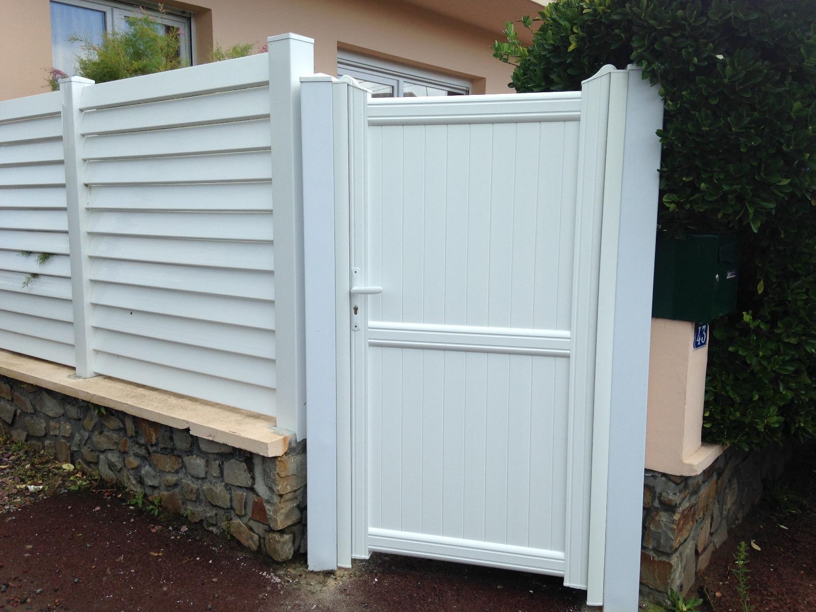 Pose de portail et portillon