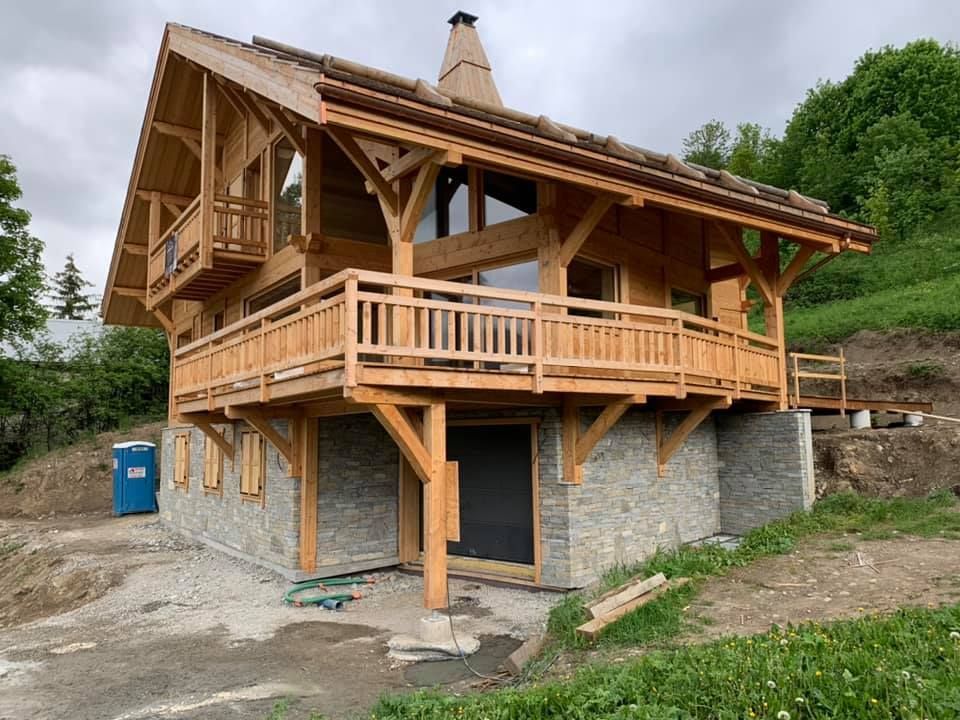 Une maison rénovée.