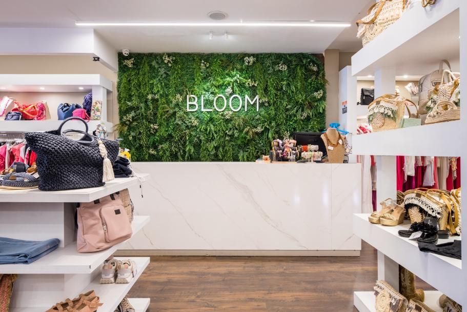 Interior de una boutique 