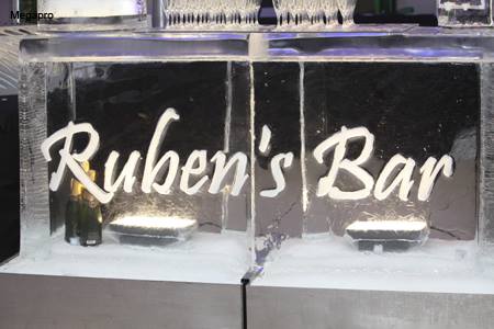 Bloc de glace personnalisé