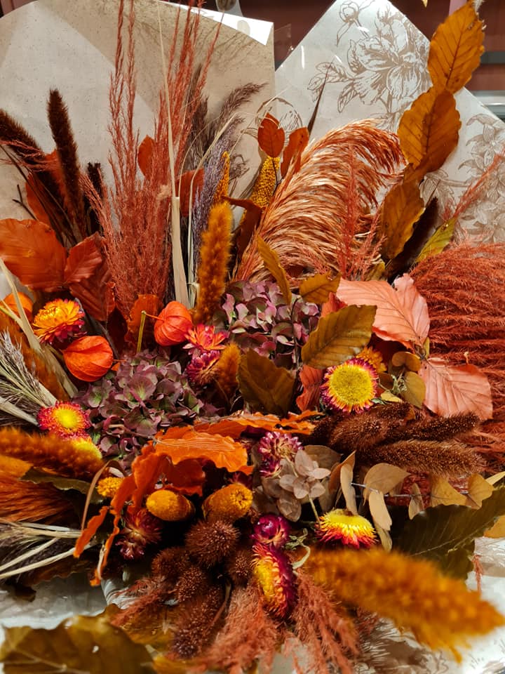 Bouquet personnalisé fleurs séchées