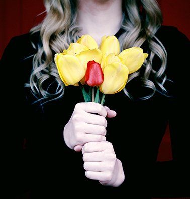 Composition florale deuil