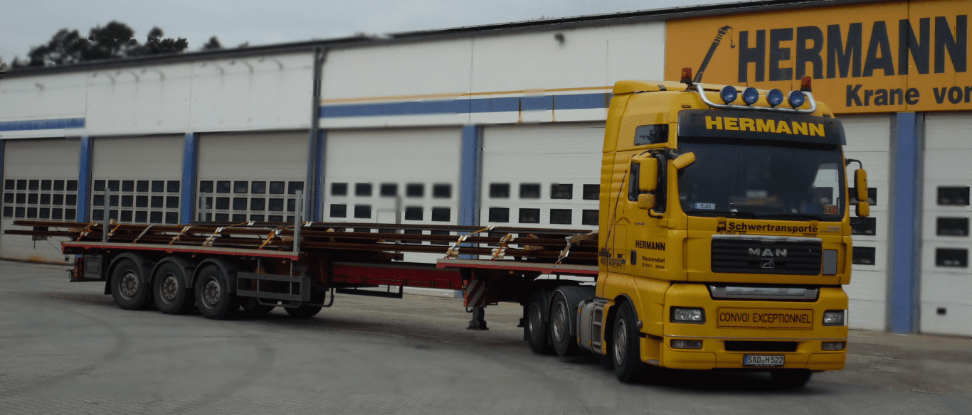 Schwertransporter Sattelauflieger