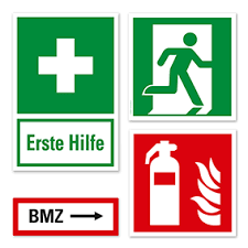 Warn- u. Sicherheitbeschilderung